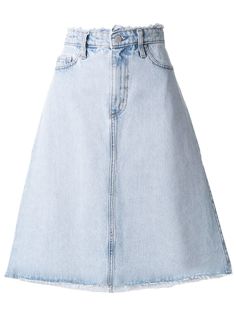 Nobody Denim джинсовая юбка Vita А-силуэта