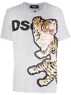 Dsquared2 футболка с принтом Tiger