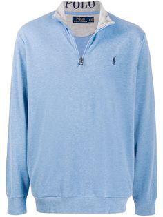 Polo Ralph Lauren рубашка-поло с воротником на молнии