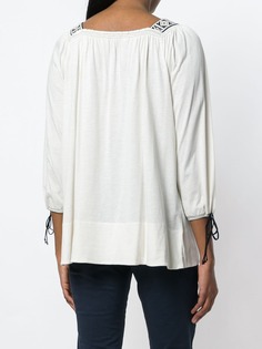 Dorothee Schumacher блузка с плетеной отделкой