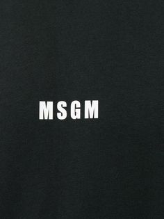 MSGM толстовка с принтом логотипа