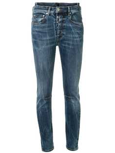 UNRAVEL PROJECT джинсы скинни с заниженной талией