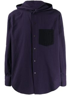 Loewe рубашка с капюшоном