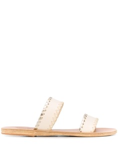 Ancient Greek Sandals сандалии Melia с декоративной строчкой