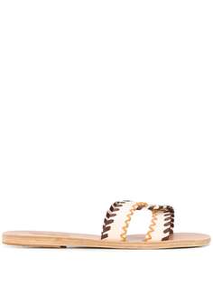 Ancient Greek Sandals сандалии Desmos с декоративной строчкой