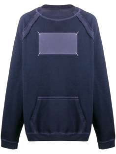 Maison Margiela толстовка с декоративной строчкой