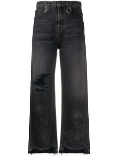 R13 широкие джинсы Camille