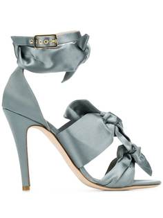Gia Couture сандалии с бантами