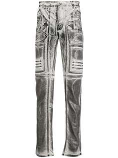 Rick Owens DRKSHDW джинсы с принтом