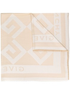 Givenchy logo jacquard scarf