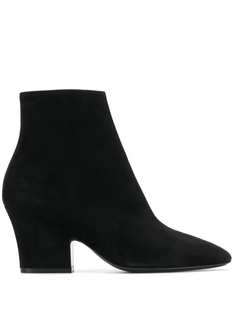 Salvatore Ferragamo ботильоны на скульптурном каблуке