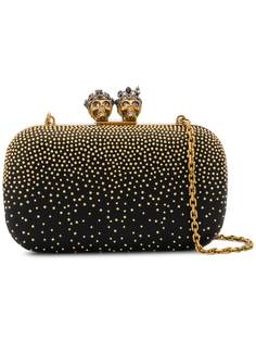 Alexander McQueen клатч Queen & King с декоративной отделкой