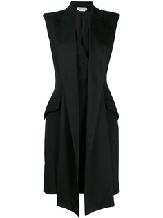 Alexander McQueen платье с шарфом