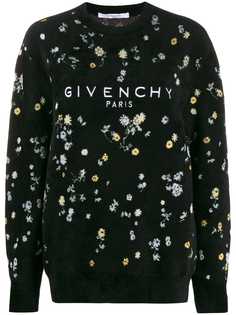 Givenchy фактурный джемпер