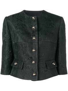 Dolce & Gabbana укороченный жакет на пуговицах