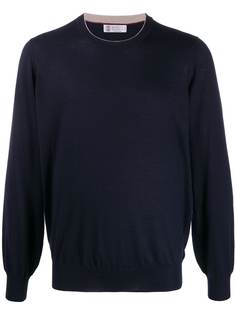 Brunello Cucinelli джемпер с круглым вырезом