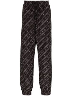Fendi спортивные брюки с логотипом Karligraphy