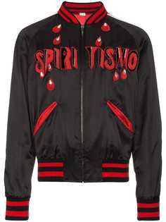 Gucci куртка-бомбер Spiritismo