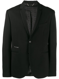 Philipp Plein блейзер с логотипом Skull