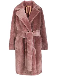 Nº21 пальто Cappotto Pelliccia
