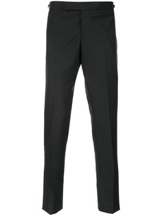 Thom Browne брюки скинни с заниженной талией