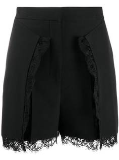 Alexander McQueen шорты с кружевом