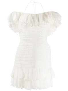 Zimmermann платье мини Super Eight