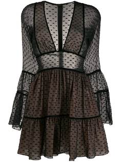 Dsquared2 платье свободного кроя из тюля