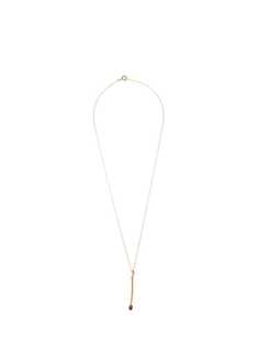 Aurelie Bidermann колье с розовой подвеской
