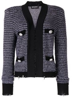 Balmain вязаный жакет