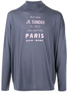Jil Sander джемпер с логотипом