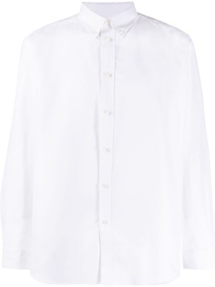 Givenchy рубашка оксфорд с логотипом