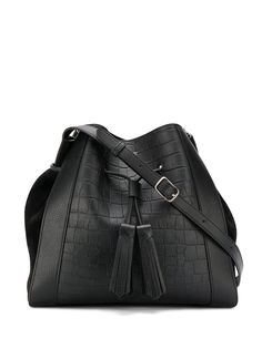 Mulberry маленькая сумка-тоут Millie с тиснением под крокодила
