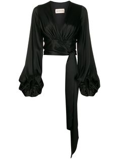 Alexandre Vauthier блузка с запахом