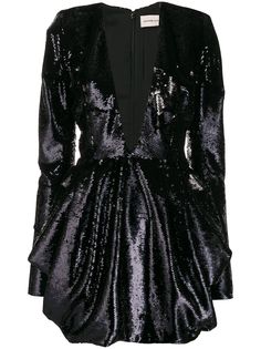 Alexandre Vauthier платье мини с пайетками