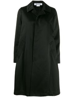 Comme Des Garçons Comme Des Garçons пальто с потайной застежкой спереди