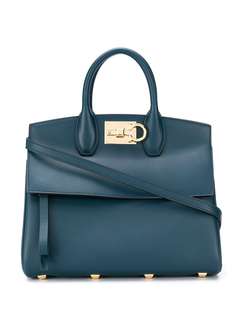 Salvatore Ferragamo сумка-тоут с декором Gancini