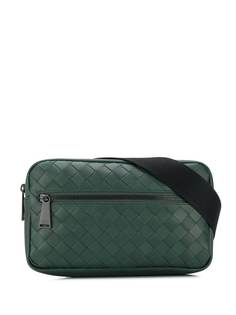 Bottega Veneta поясная сумка с плетением Intrecciato