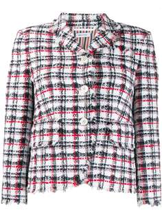 Thom Browne блейзер в клетку