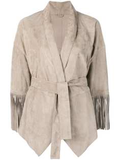 Brunello Cucinelli куртка с поясом