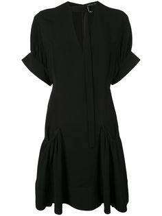 Proenza Schouler короткое креповое платье