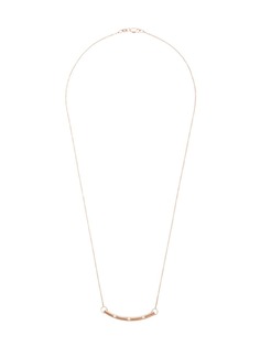 Marchesa 18kt rose gold star diamond necklace
