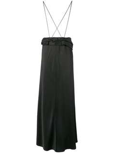 The Row long flared skirt