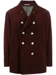 Brunello Cucinelli двубортный вельветовый пиджак
