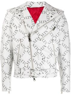 Valentino куртка в клетку с логотипом VLTN