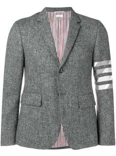 Thom Browne блейзер в технике интарсия с полосками 4-Bar