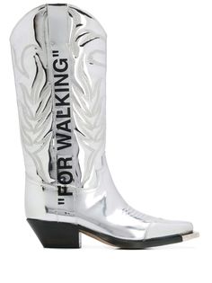 Off-White ковбойские сапоги