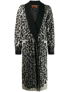Missoni пальто с леопардовым принтом