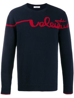 Valentino вязаный джемпер Valentino