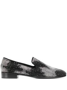 Giuseppe Zanotti декорированные лоферы Erik